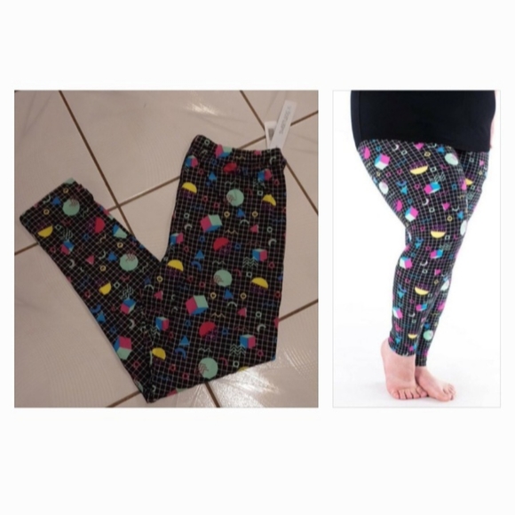 SweetLegs Pants - 4/$80 New "Totally Tubular" Sweetlegs Leggings - Size Plus (US14-22) NWT